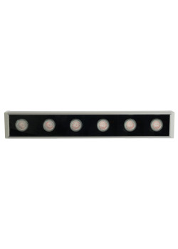 LL-893 Светодиодный линейный прожектор для подсветки стен, красный, 250*40*25mm, 6W DC24V, IP65 51567