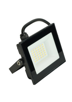 Светодиодный прожектор SAFFIT SFL51-50 IP65 50W 6500K черный 51194