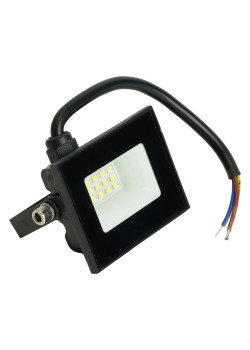 Светодиодный прожектор SAFFIT SFL51-10 IP65 10W 6500K черный 51191